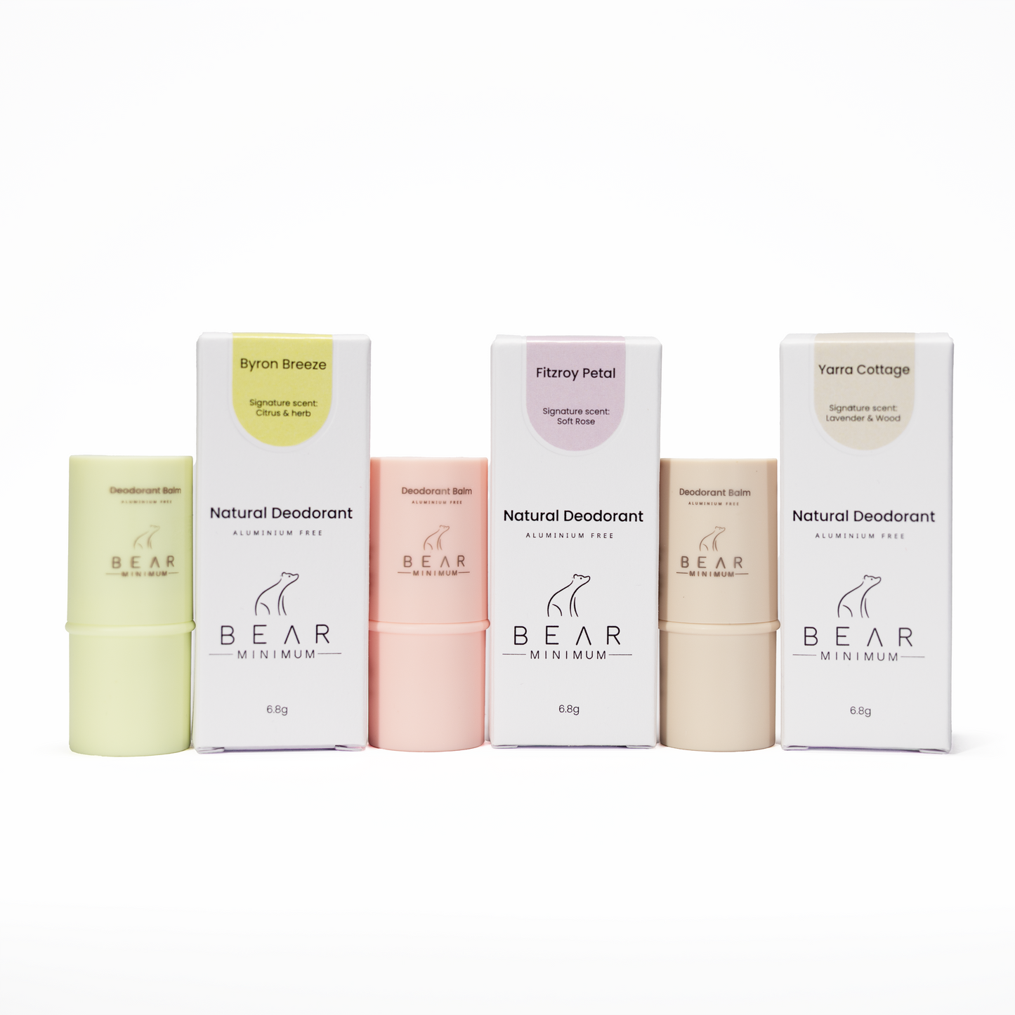 Three-Scents Deodorant Set